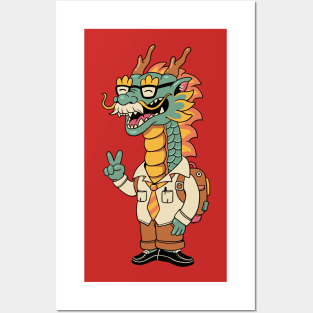 Green Dragon Posters and Art